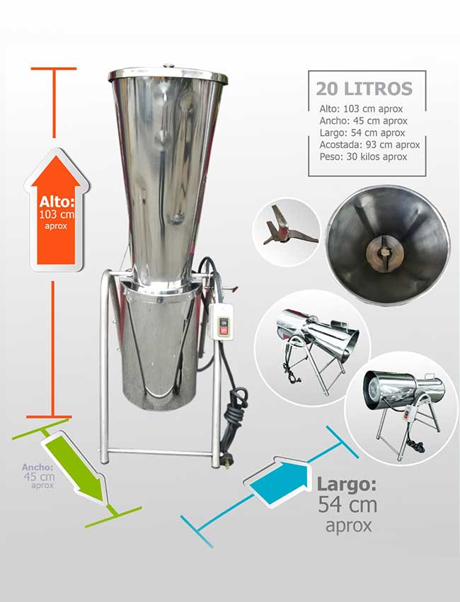 Licuadora Industrial 20 Litros - Imagen 2